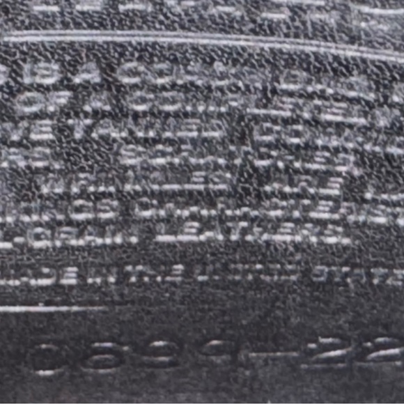 Vintage Coach Devon Classic Black Leather Crossbody Purse Please Read Listing - Picture 12 of 13